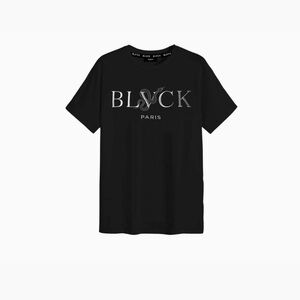 BLVCK Paris Snake Logo T-Shirt Black – Size L